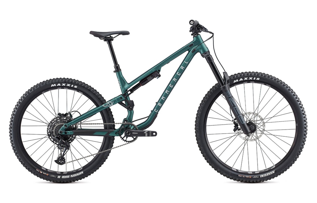 [22METASXRIGN] COMMENCAL META SX V4 RIDE METALLIC GREEN (L)