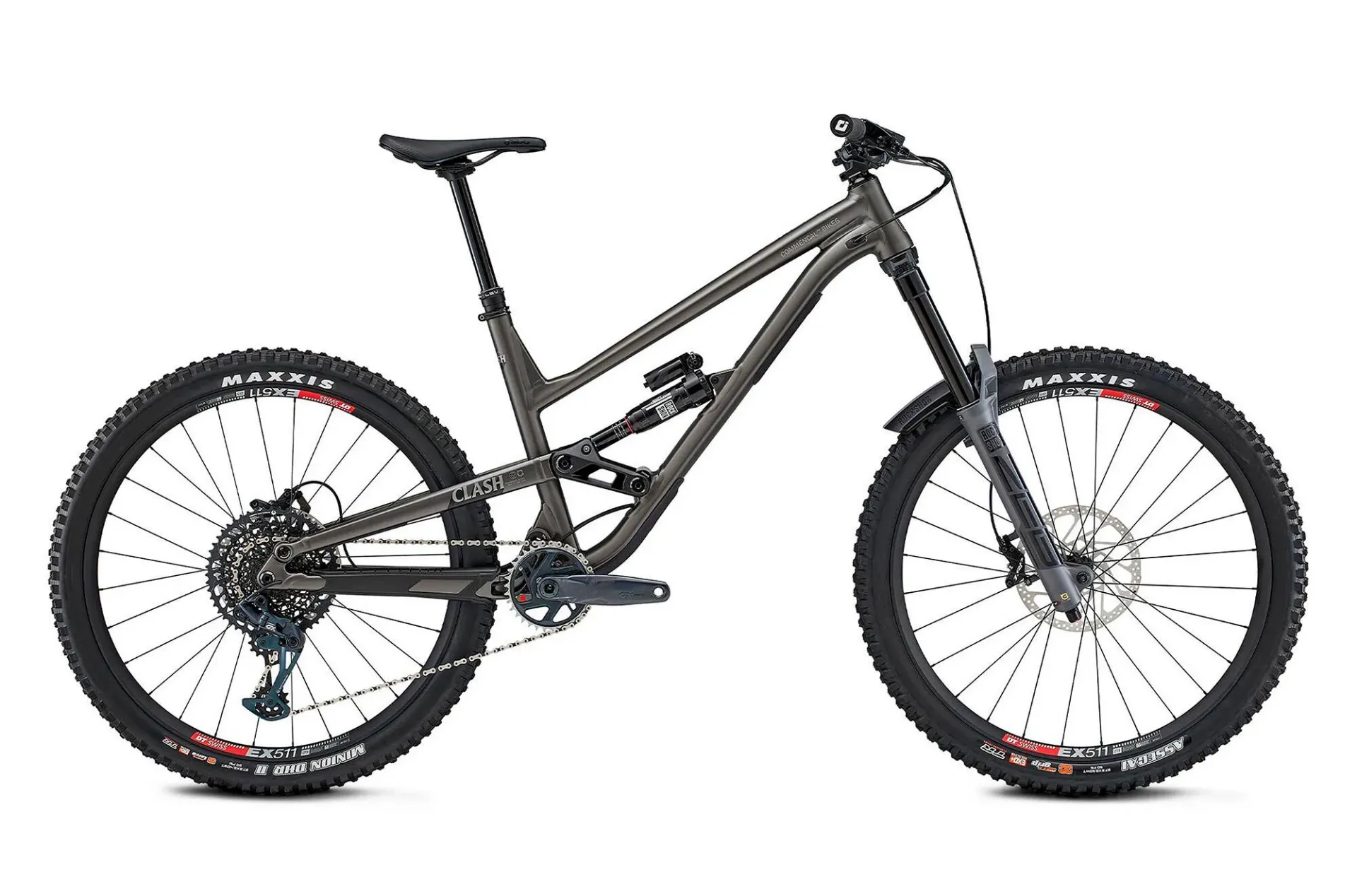 [22CLASHRGRS] COMMENCAL CLASH RACE DARK SLATE NEW ROCKSHOX (S)